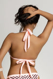 Chevron Triangle Bikini Top