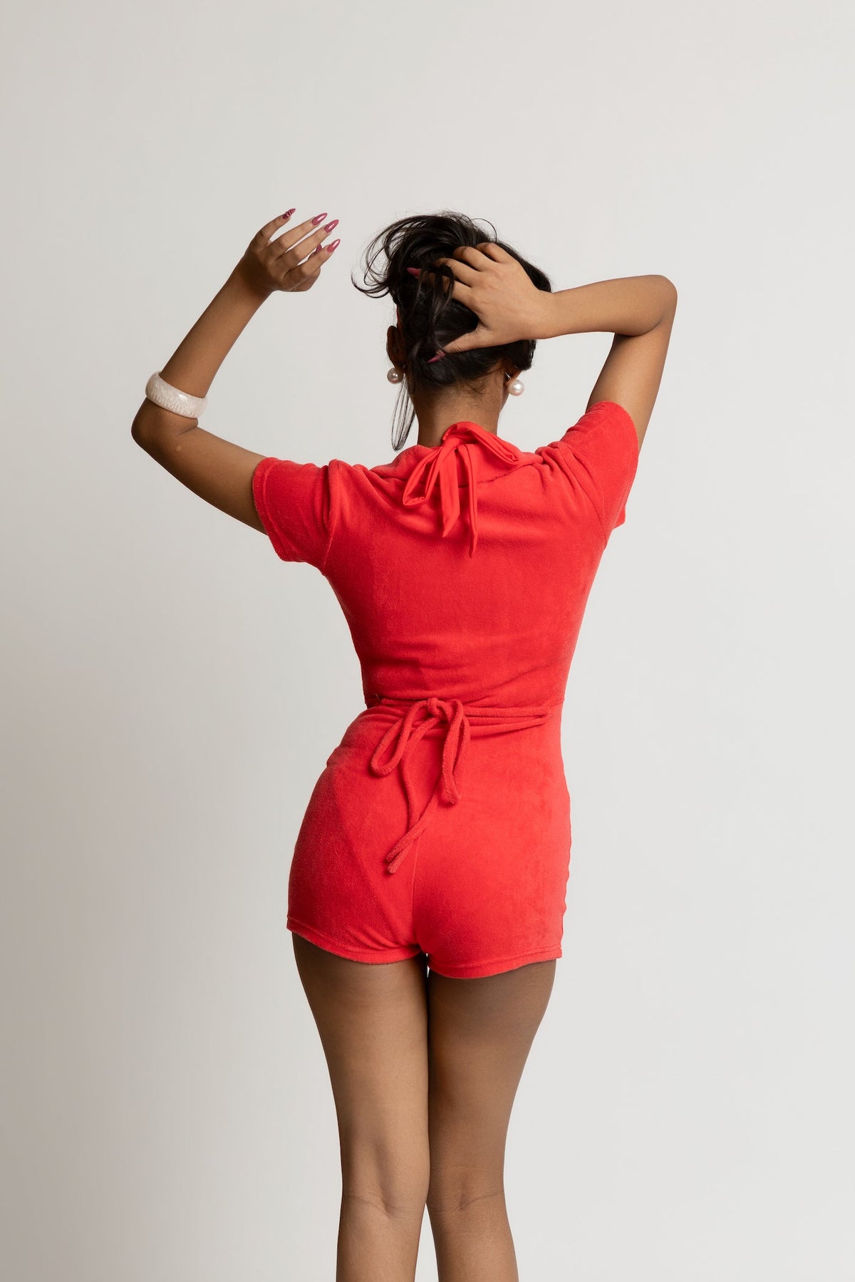 Chevron Fever Terry Playsuit