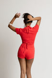 Chevron Fever Terry Playsuit